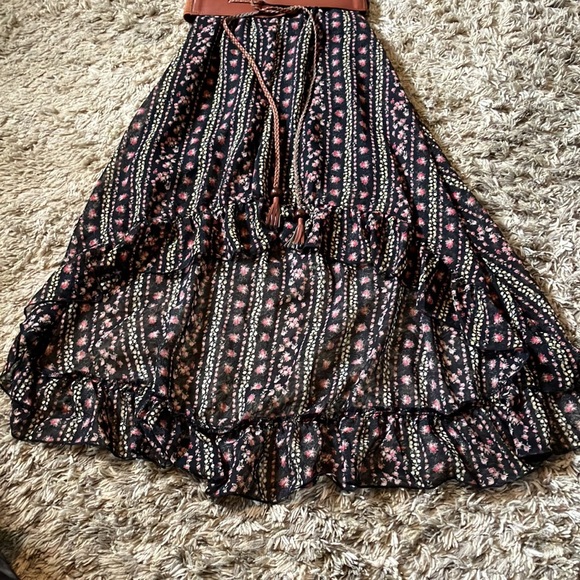 NWT Rue 21 Women’s Strapless HiLow Floral Dress - Picture 3 of 8